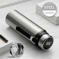 1L Thermal Water Bottle Temperature Display Thermos Bottle Stainless Steel Tumbler Vacuum Flasks Thermos for Water Tea Drinkware